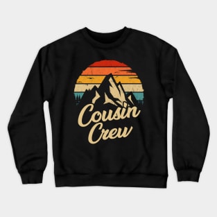 Cousin Crew Outdoor Camping And Hiking Crewneck Sweatshirt